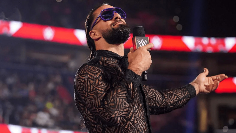 Seth Rollins in the ring