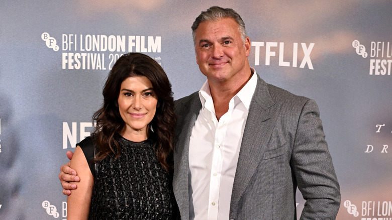 Marissa McMahon and Shane McMahon attend the 
