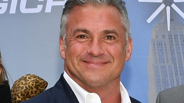 Shane McMahon smirks