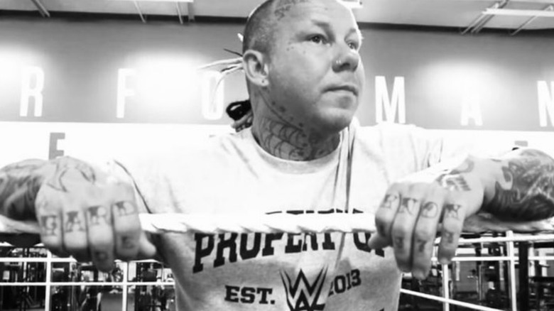 Shannon Moore at WWE Performance Center