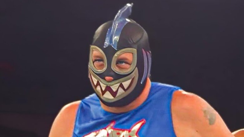 Shark Boy wrestling