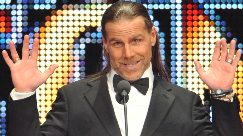 Shawn Michaels at the WWE Hall of Fame