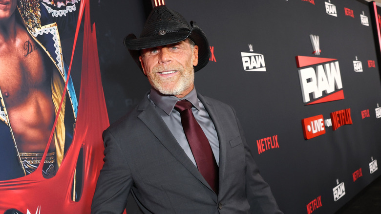 Shawn Michaels attends Netflix's Debut of WWE Monday Night Raw at Intuit Dome on January 06, 2025 in Inglewood, California.