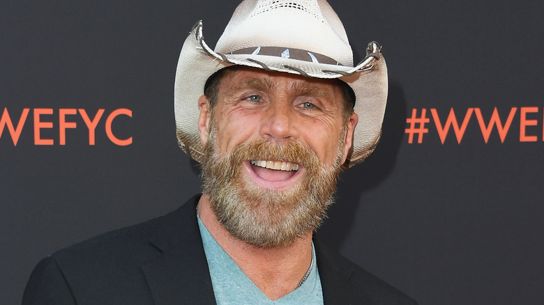 Shawn Michaels smiling