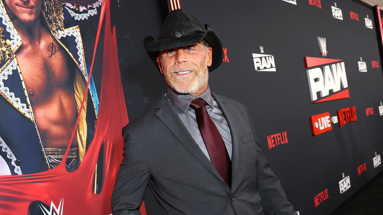 Shawn Michaels attends Netflix's Debut of WWE Monday Night Raw at Intuit Dome on January 06, 2025 in Inglewood, California.