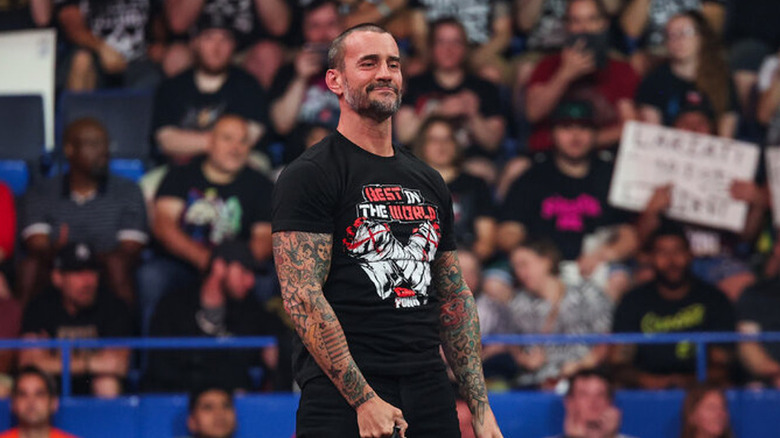 CM Punk in the ring 