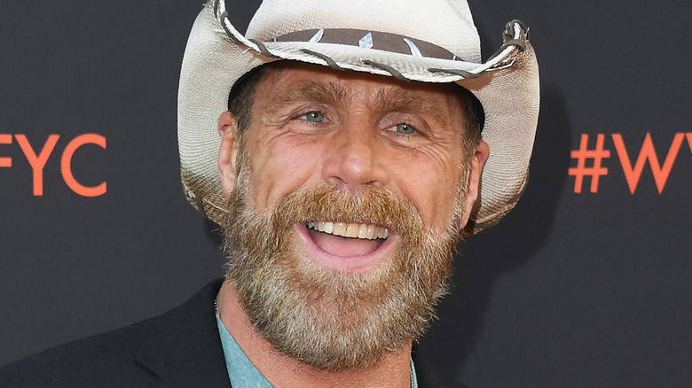 Shawn Michaels smiling