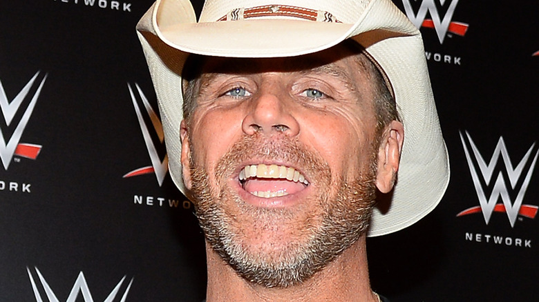 Shawn Michaels in a cowboy hat