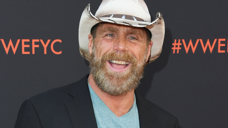 Shawn Michaels smiling
