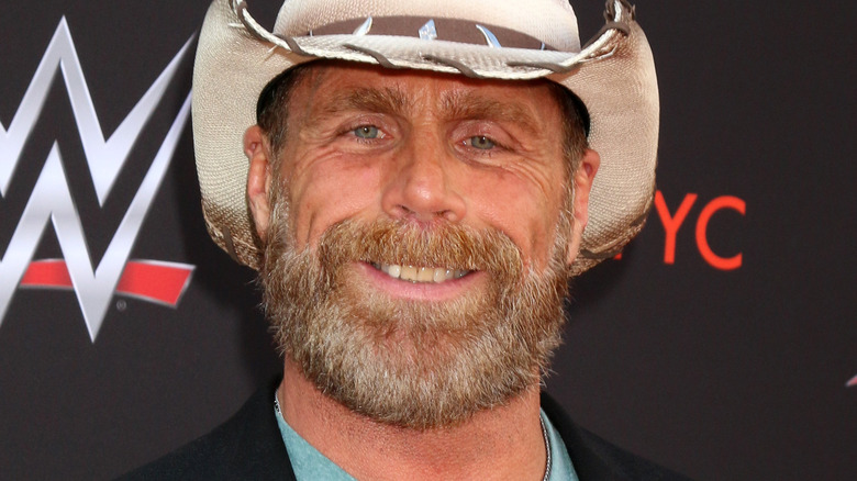 Shawn Michaels smiling