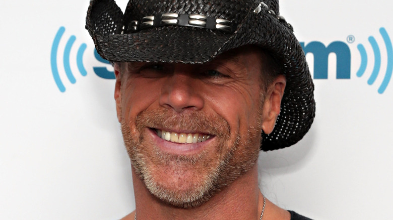 Shawn Michaels black cowboy hat