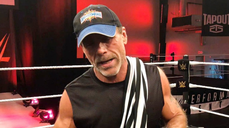 Shawn Michaels at the WWE Performance Center