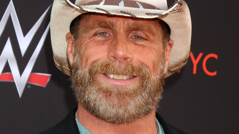 Shawn Michaels smiling