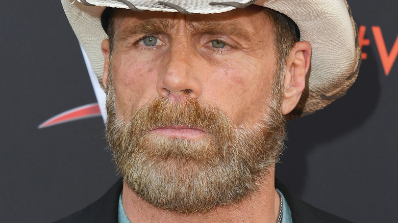 Shawn Michaels Looking Serious 