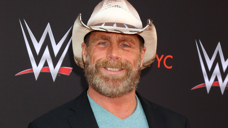 Shawn Michaels smiling