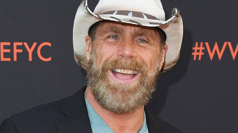 Shawn Michaels on the red carpet