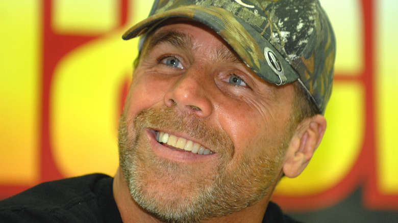 Shawn Michaels smiling