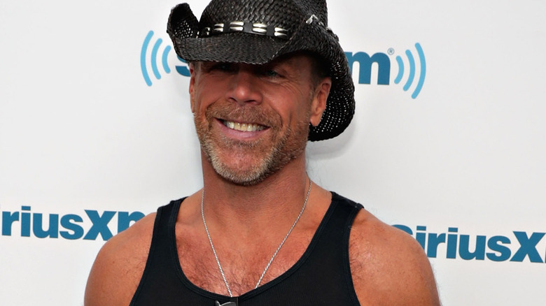 Shawn Michaels smiling