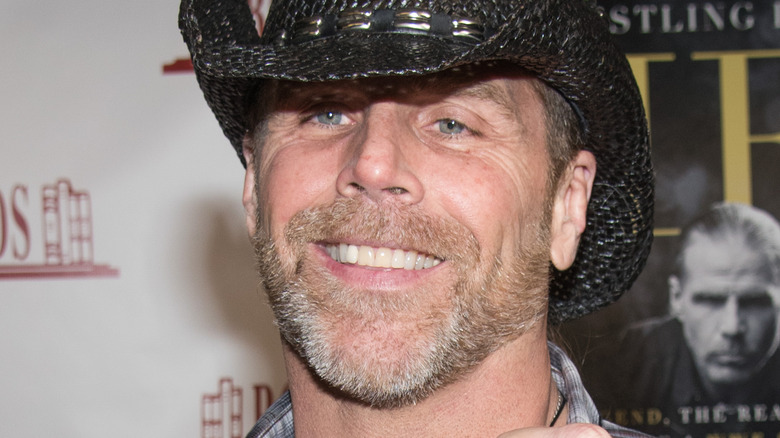 Shawn Michaels smiling