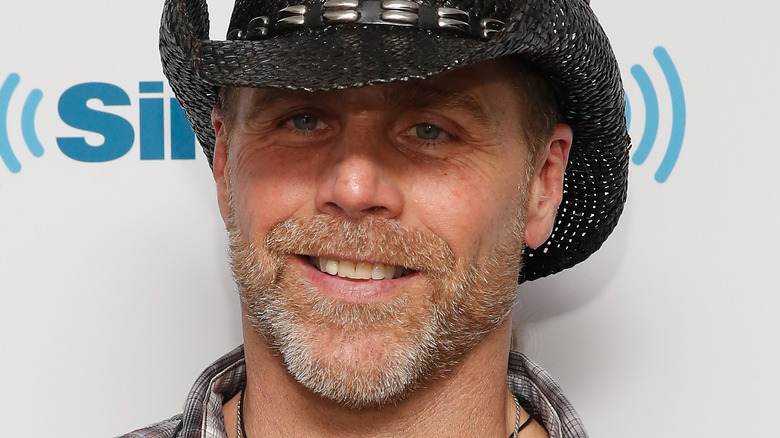 Shawn Michaels smiling