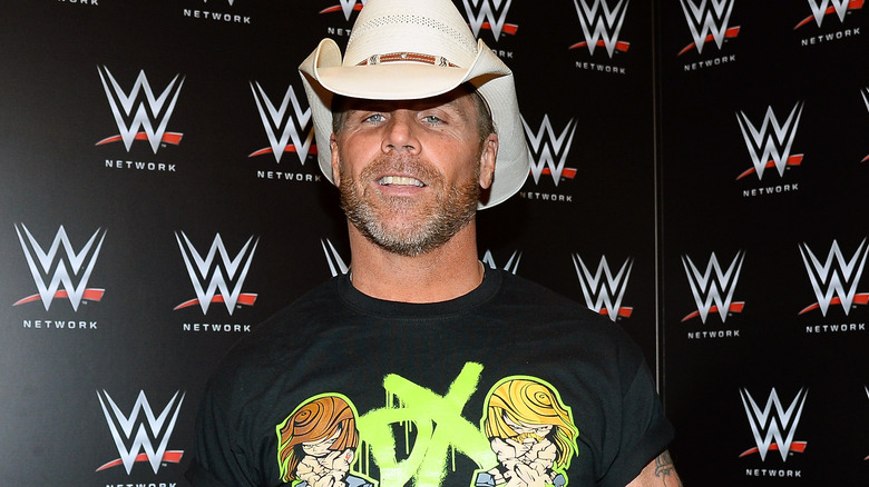 Shawn Michaels smiling