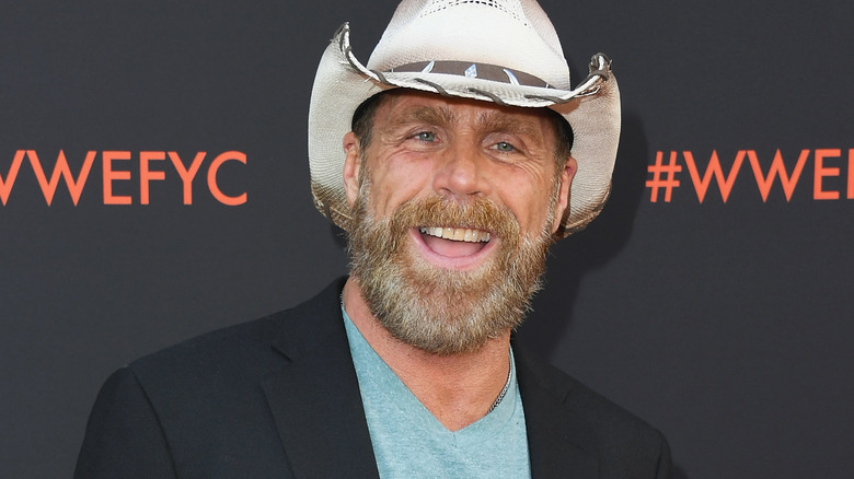 Shawn Michaels smiling