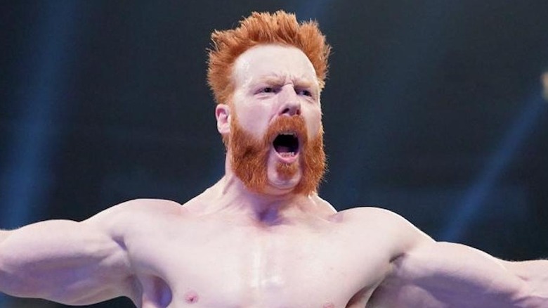 Sheamus yelling