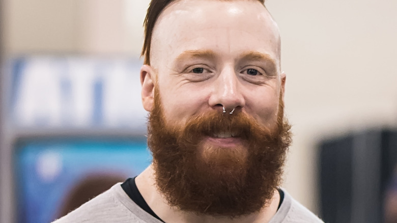 Sheamus smiling