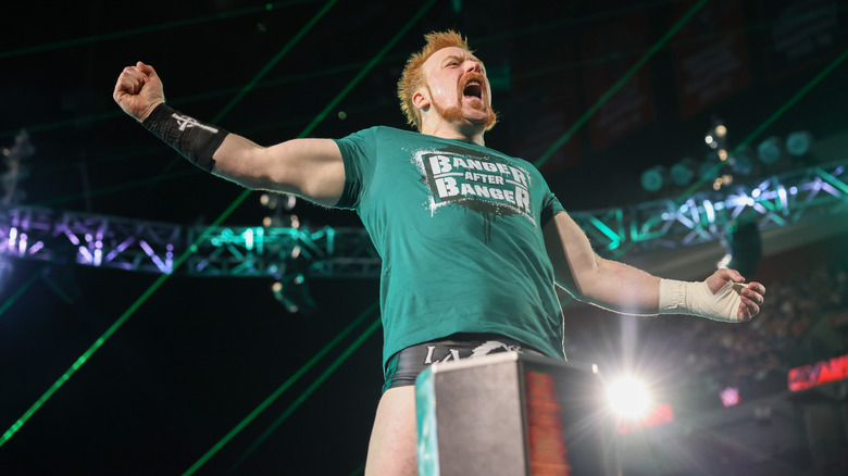 Sheamus in the ring