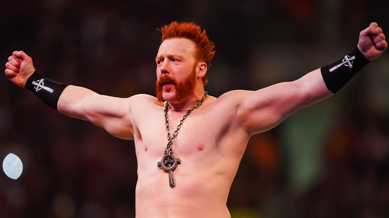 Sheamus posing