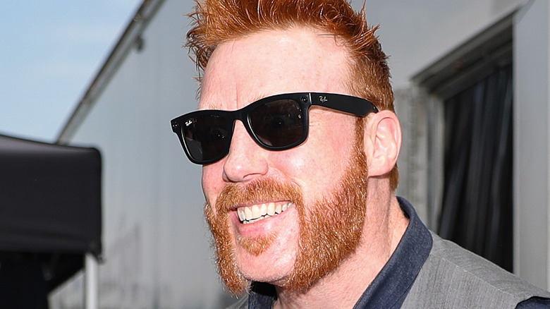 Sheamus smiling