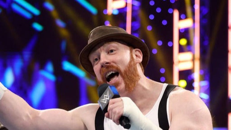 Sheamus cuts a promo