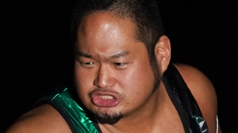 Shigehiro Irie is fired up 