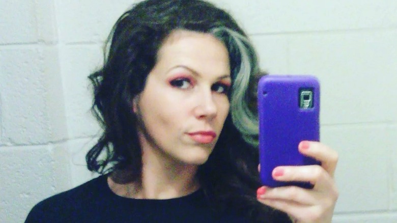 Allison Danger taking a selfie