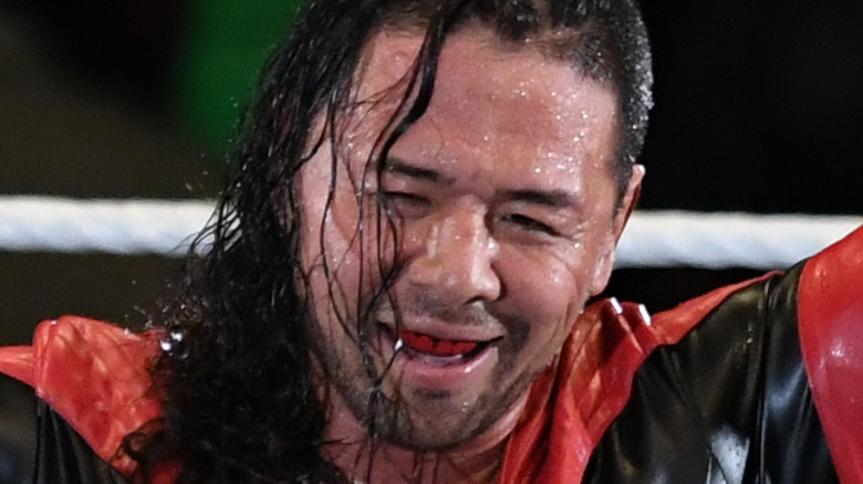 Shinsuke Nakamura smiling