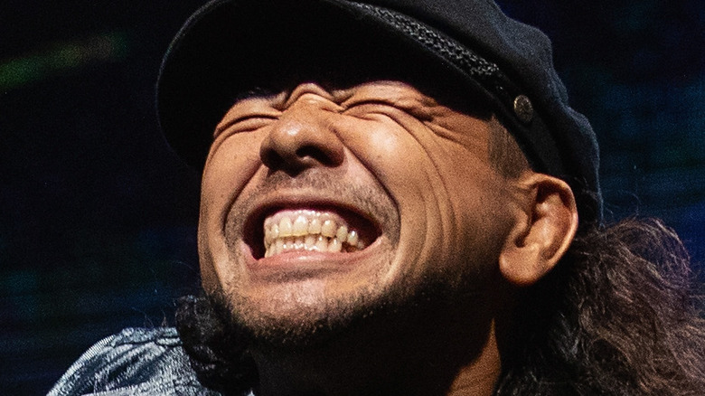 Shinsuke Nakamura smiling 