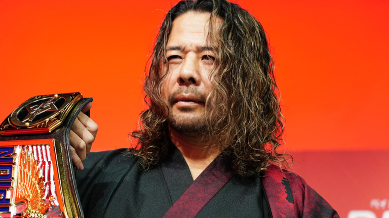 Shinsuke Nakamura is holding the WWE United States Championship