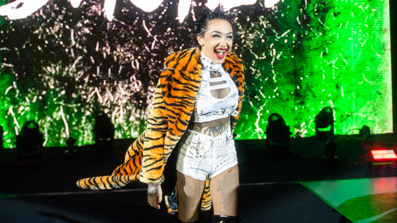 Shotzi makes her entrance
