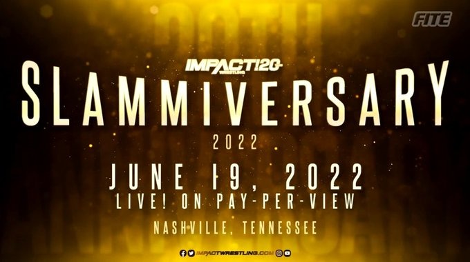 Yellow/Black Poster For Slammiversary