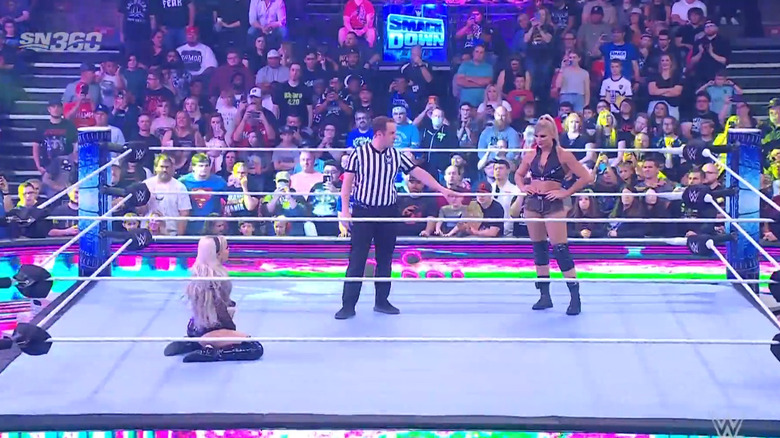 Morgan facing off with Evans