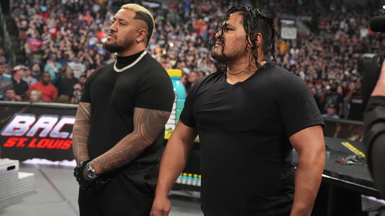 Solo Sikoa and Jeff Cobb
