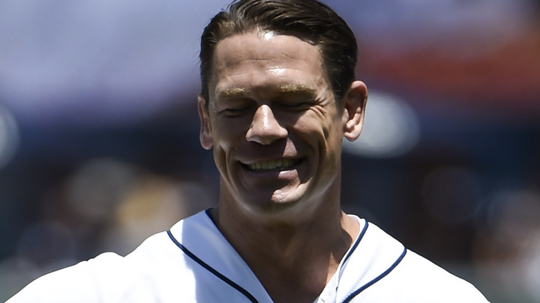 John Cena smiling