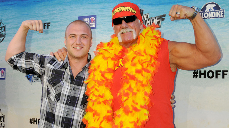 Nick Hogan and Hulk Hogan