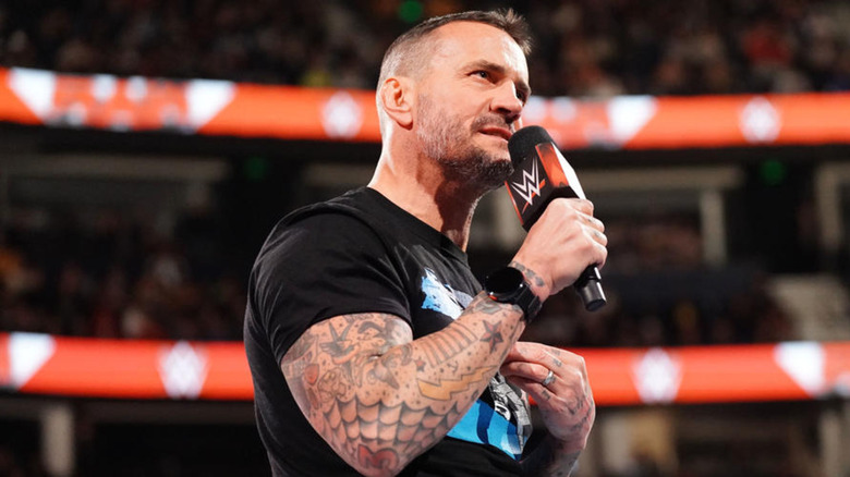 CM Punk talking on WWE Raw