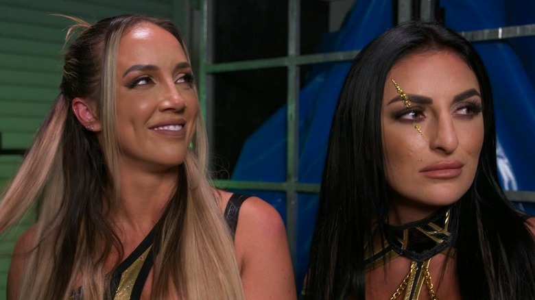 Chelsea Green and Sonya Deville