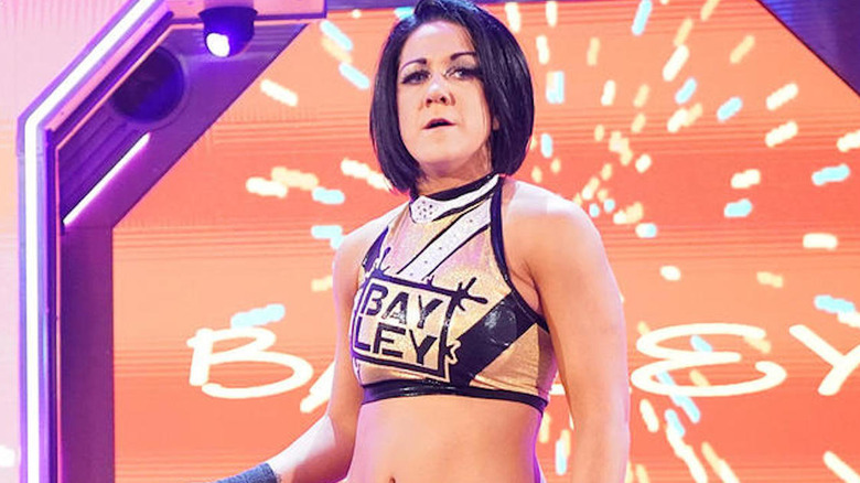 Bayley on entry ramp