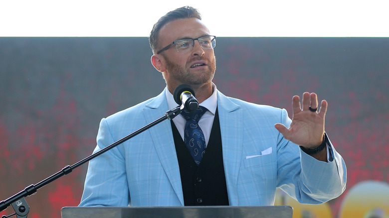 English professional wrestler Nicholas 