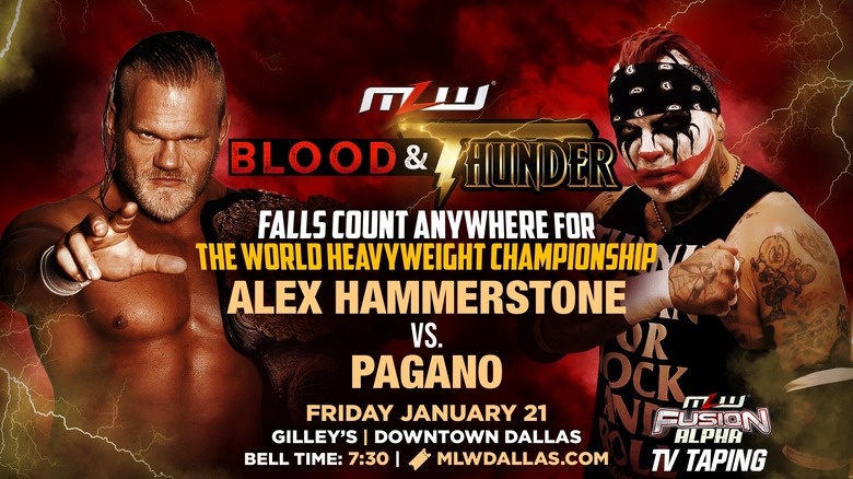 MLW Poster Hammerstone Vs. Pagano
