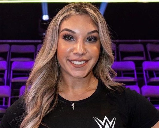 Thea Hail Posing At WWE Performance Center