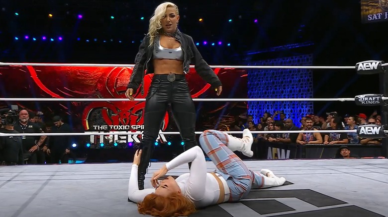 Thekla makes her AEW debut